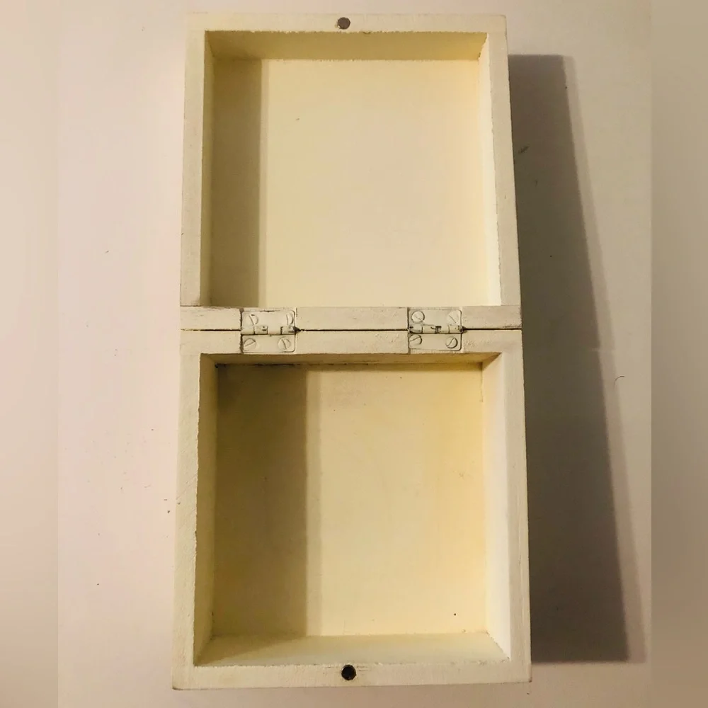 Wooden storage box